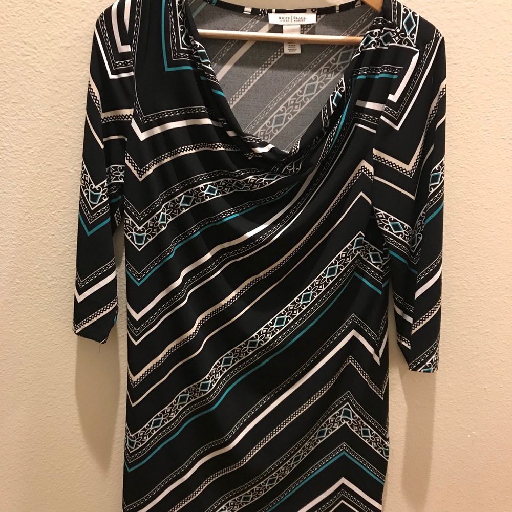 White House Black Market Fitted Tunic/Mini Dress